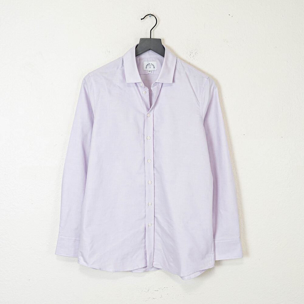 KIRRIN FINCH The Frankie Classic Dress Shirt in Purple lavender size 12